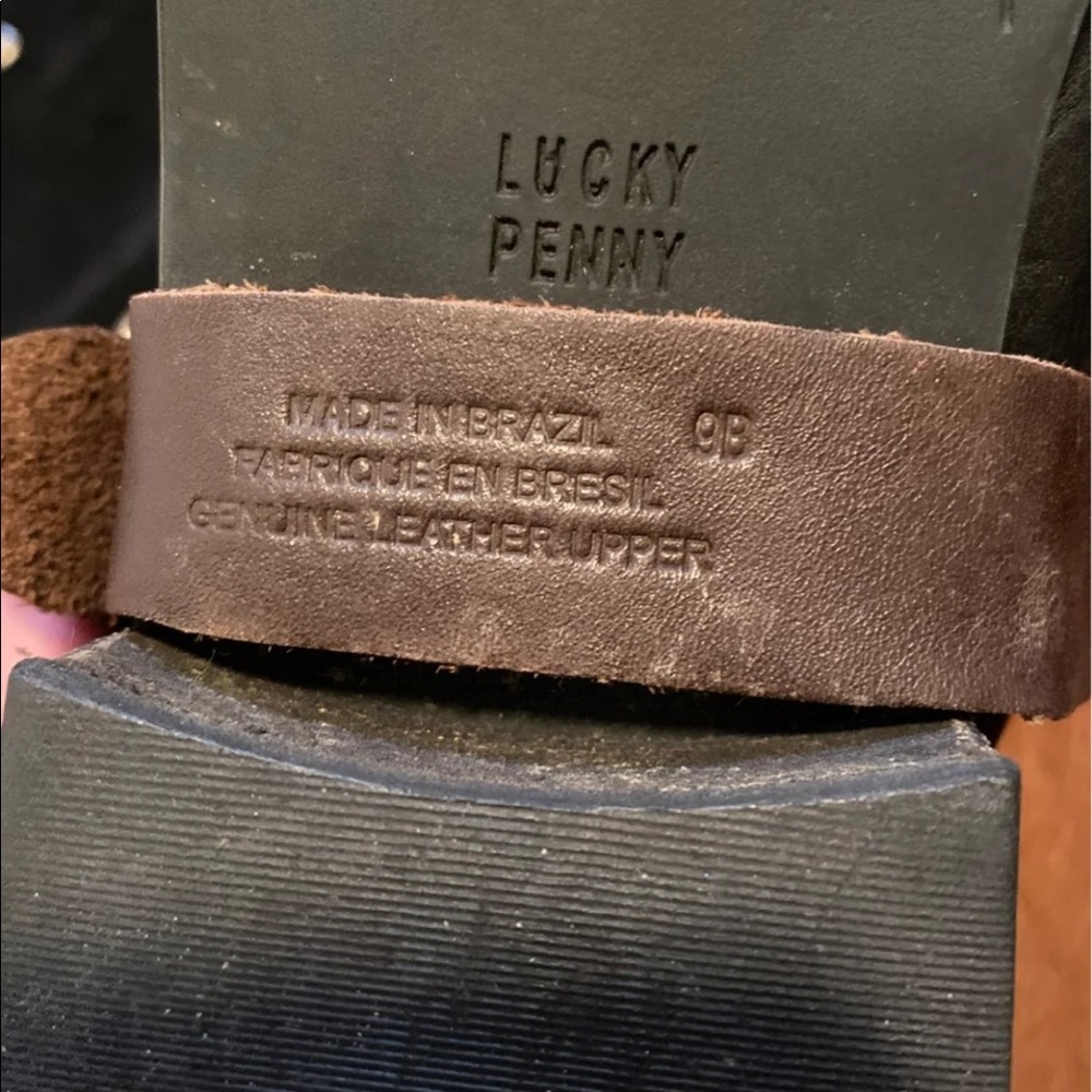 Anthropologie Lucky Penny riding boots | size 9 - Picture 6 of 11